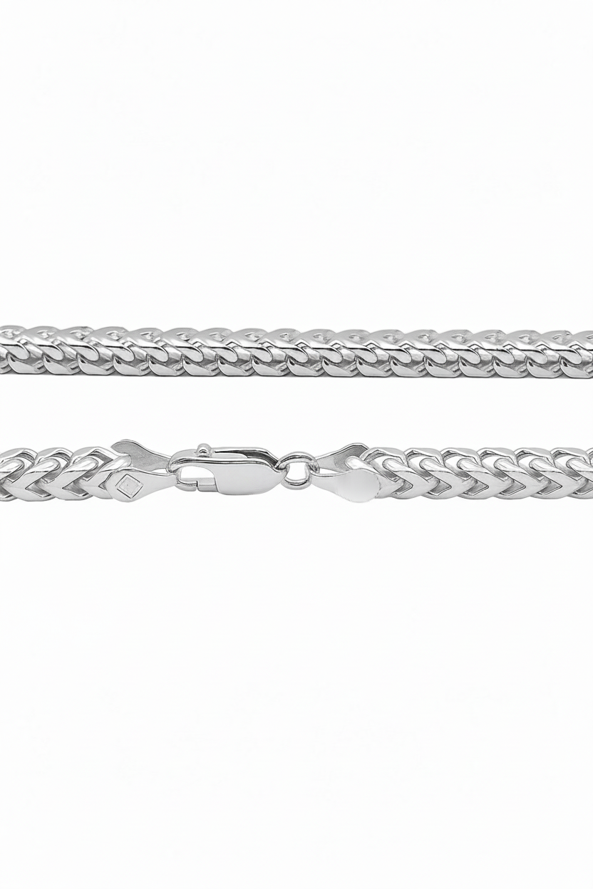 Oval Franco Bracelet 4mm