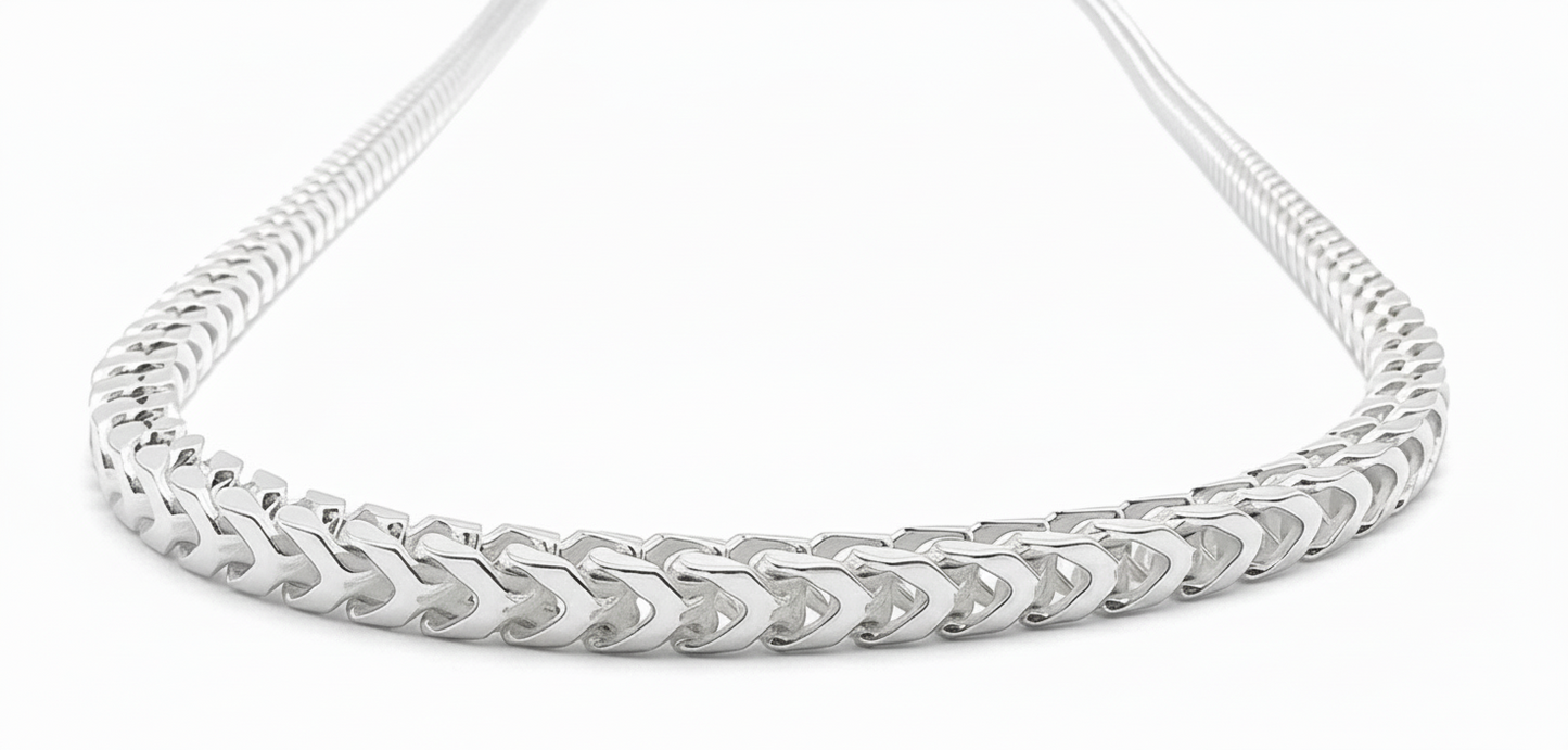 Oval Franco Chain 2.4mm