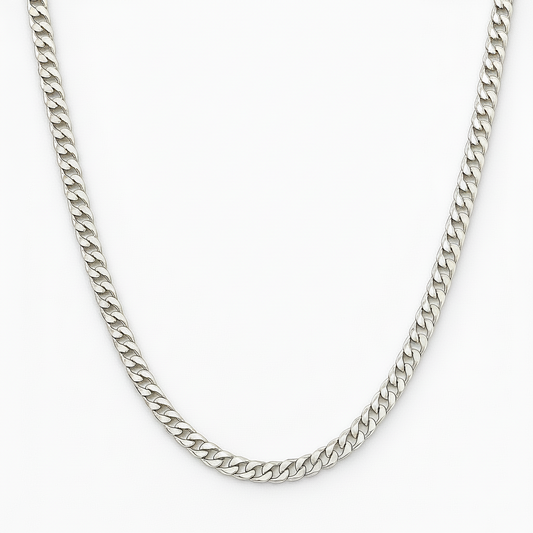 5mm Italian Sterling Silver Curb Chain
