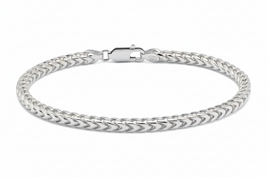Oval Franco Bracelet 2.4mm