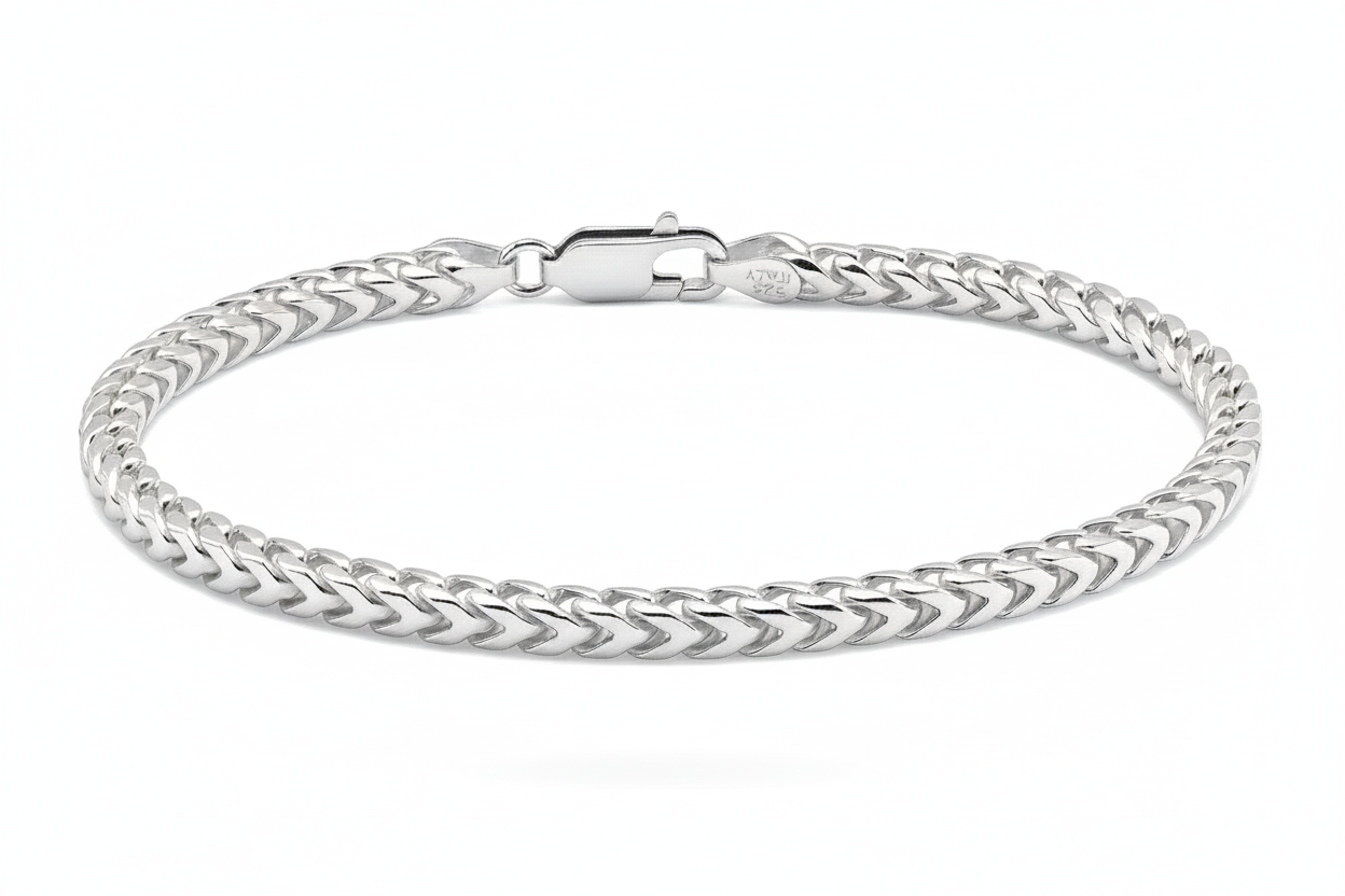 Oval Franco Bracelet 4.5mm