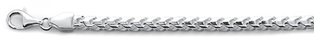 Oval Franco Bracelet 4.5mm