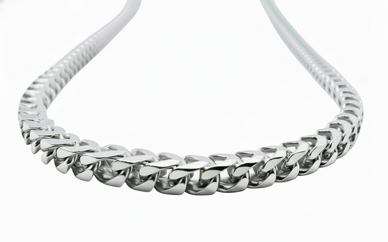 Oval Franco Bracelet 4mm