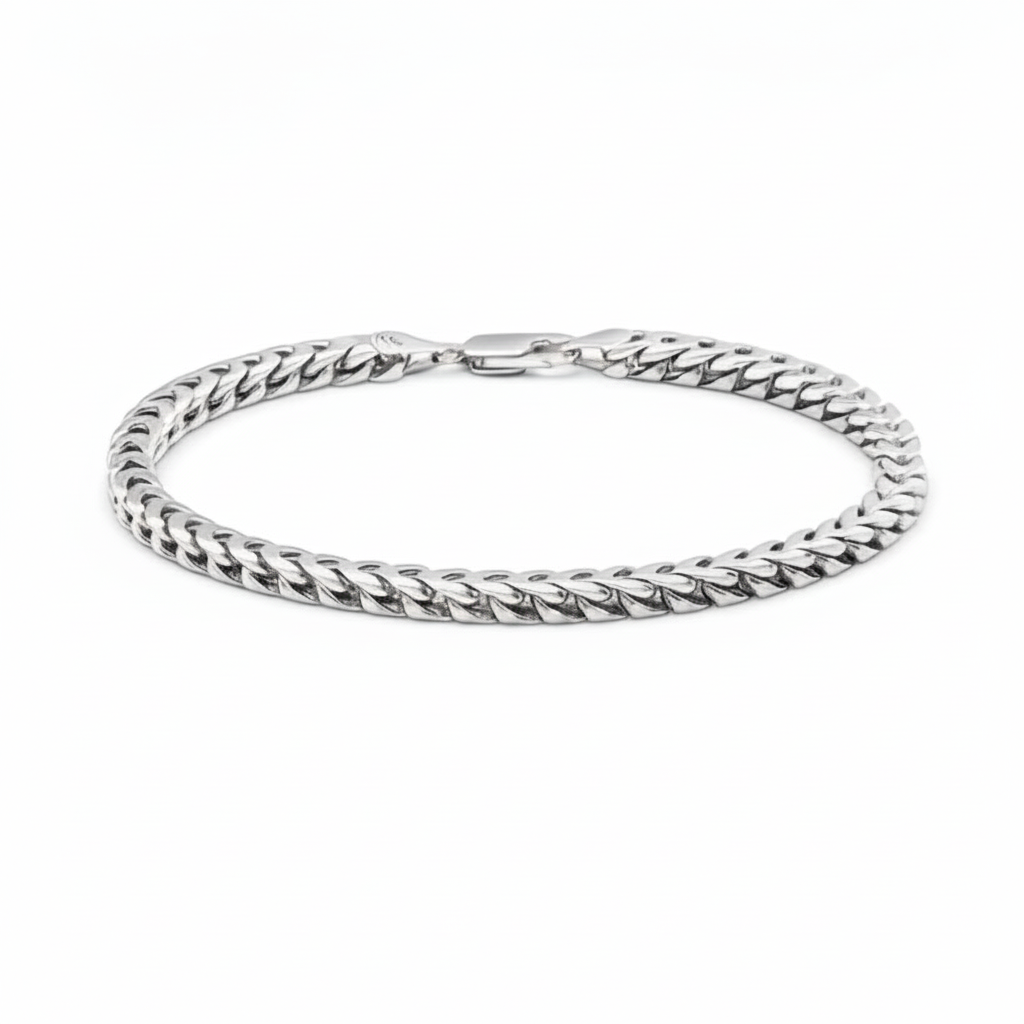 Oval Franco Bracelet 4mm
